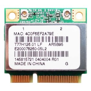 Модуль Mini PCI Wi-Fi  для ноутбука Sony Vaio PCG-61211V, VPCEA, VPCEA4M1R, VPCEA3S1R (Atheros ATH-AR5B95, T77H126.01, AR5B95)