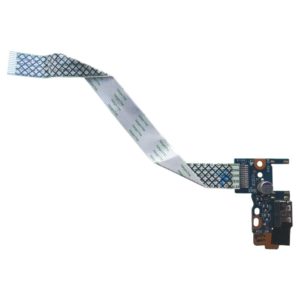 Плата кнопки включения, старта, запуска + 1xUSB для ноутбука Samsung NP355V4C, 355V4C (LS-8865P) + шлейф 12-pin 145×13 мм (NBX00017M00)