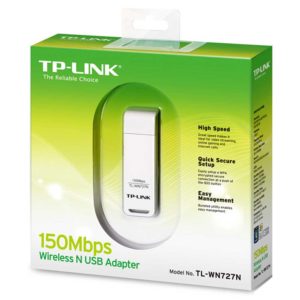 Адаптер Wi-Fi беспроводной TP-Link TL-WN727N USB, 802.11n, MIMO, 150 Мбит/с