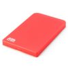 Бокс внешний AGESTAR SUB2O1 USB2.0 HDD 2.5» SATA Алюминиевый Red Красный