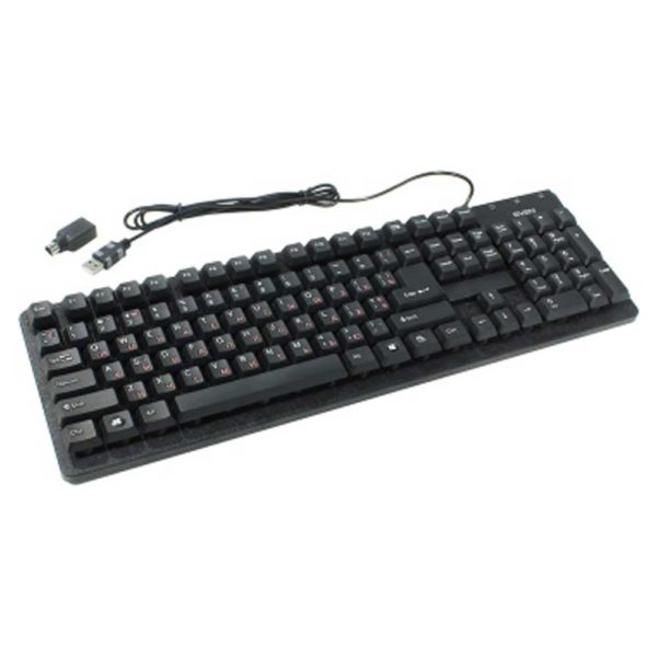 Клавиатура USB Sven Standard 301+ PS/2 Black Черная