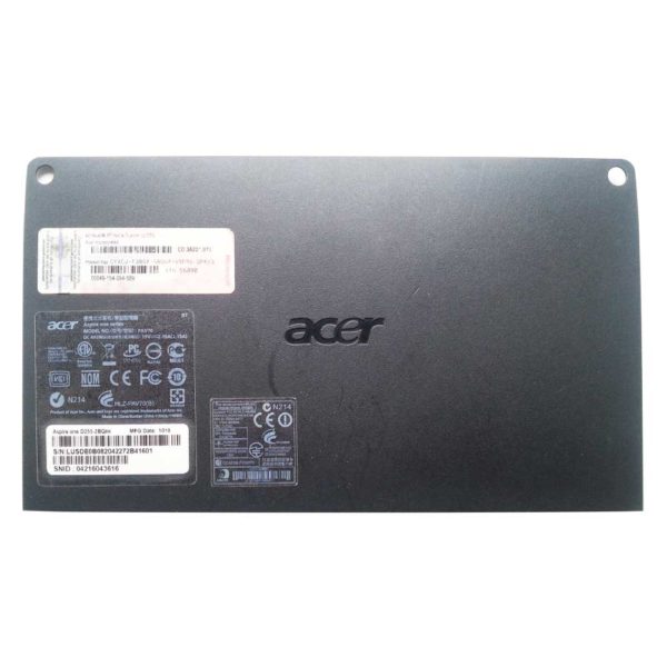 Крышка отсека HDD, ОЗУ к нижней части корпуса ноутбука, нетбука Acer one D255, D255E, 522, PAV70 (AP0F3000200, FA0F3000100)