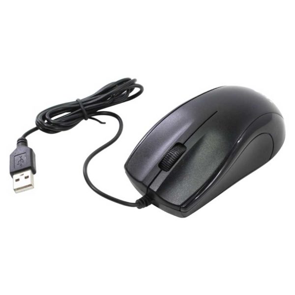 Мышь Oklick 185M USB 1000 dpi Black Чёрная