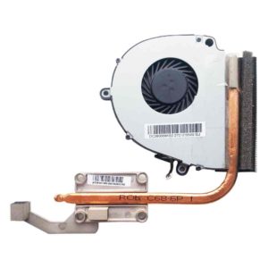Система охлаждения – термотрубка, радиатор для Acer Aspire E1-571G, E1-571, E1-521, Packard Bell TE11 (AT0IF0010R0, медная трубка: ROb C68-6P 1) + кулер, вентилятор 4-pin DC5V 2.0W (MF60090V1-C190-G99)