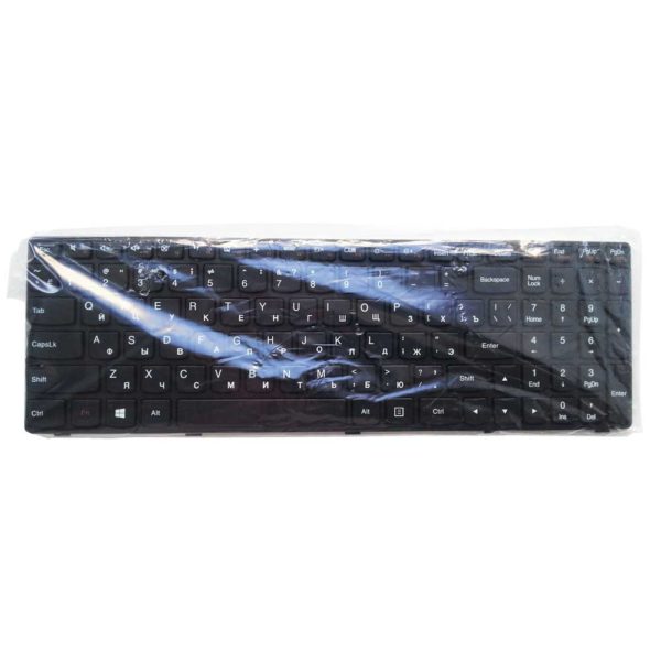 Клавиатура для ноутбука Lenovo G500, G505, G510, G700, G710 Black Чёрная с рамкой (23B83-RU, 25-0160112)