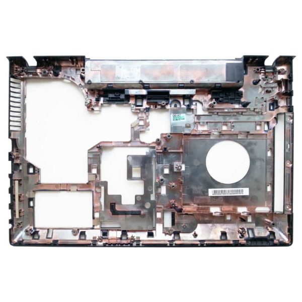 Нижняя часть корпуса ноутбука Lenovo IdeaPad G500, G505, G510 (AP0Y0000700, FA0Y0000J00-4TH, VIWGR LOG LOW, Bayer FR3021)