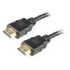 Кабель HDMI - HDMI 1.8 метра, 19M/19M, Black, Черный, позолоченные разъемы, экран, пакет (Gembird/Cablexpert CC-HDMI)