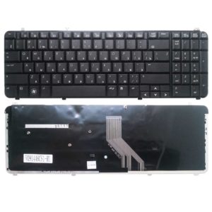 Клавиатура для ноутбука HP Pavilion DV6-1000, DV6-1100, DV6-1200, DV6-1300, DV6-1400, DV6-2000, DV6-2100 Black Черная (AENK5U034384A, MP-08A93RU)