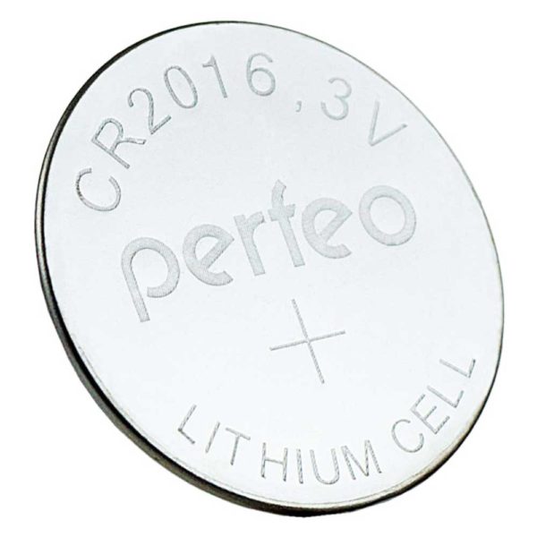 Батарея Perfeo CR2016 Lithium Cell 1 штука в блистере (PF CR2016/5BL)