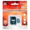 Карта памяти MicroSDHC Prima 32 ГБ Class 10 UHS-I + адаптер SD (PR32GBSDCHC101A)