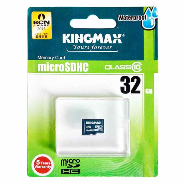 Карта памяти MicroSDHC Kingmax 32 ГБ Class 10 без адаптера SD (KM32GMCSDHC10)