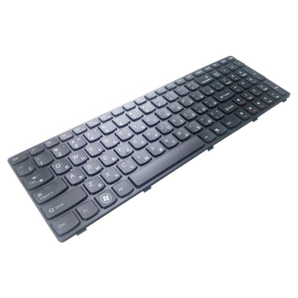 Клавиатура для ноутбука Lenovo G580, G585, G780, V580, Z580, Z585, Z780 Black Чёрная (25-0151230, 23B23-RU)