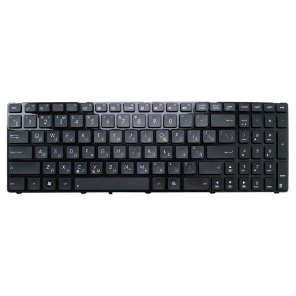 Клавиатура для ноутбука ASUS K50, K51, K60, K61, K70, P50, N50, N51, F52, PRO66IC, X5, X70 (K50-US, MB348-002)