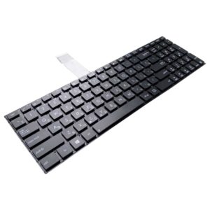 Клавиатура для ноутбука Asus A56, K56, R510, X501, F501A, X502, X550, K550, A552, F552, X552, X750 Без рамки, Black Чёрная (OEM)