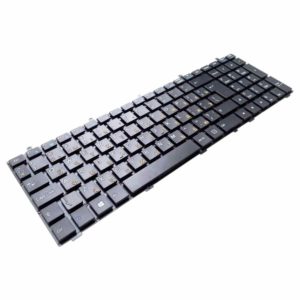 Клавиатура для ноутбука DNS W350, W370, W650, W655, W670, 0170720, 0123975, 0170728, 0164801, 0164802, Clevo W370ET, W350ET Black Чёрная (MP-12A36P0-430W)
