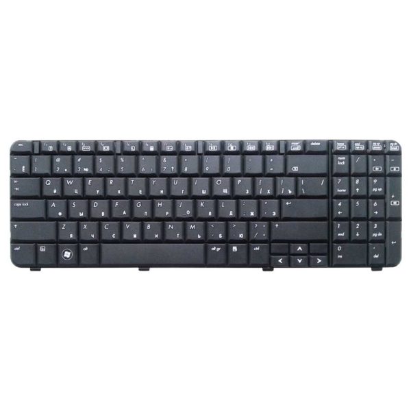 Клавиатура для ноутбука HP Compaq CQ61, G61 Black Чёрная (NSK-HA601)