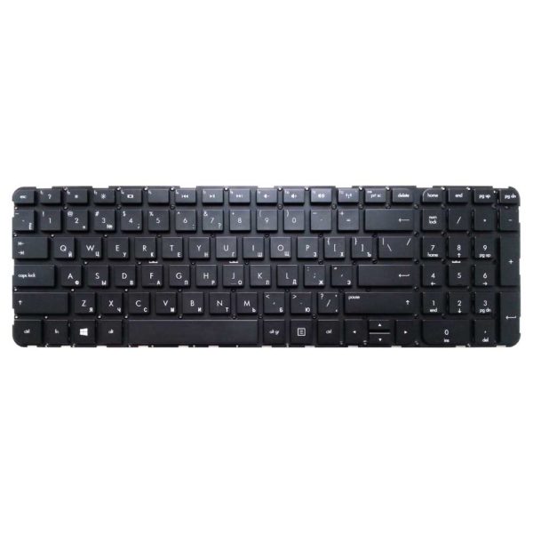 Клавиатура для ноутбука HP m6-1000, m6-1100, m6-1200 без рамки, Black Чёрная (PK130U92B06)