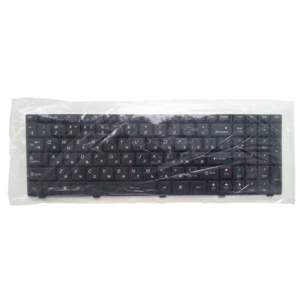 Клавиатура для ноутбука Lenovo IdeaPad G560, G560A, G560E, G565, G565A Black Чёрная (G560-RU, 25-009754, V-109820BS1-RU)