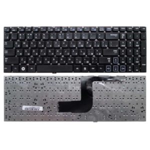 Клавиатура для ноутбука Samsung RC508, RC510, RC520, RV509, RV511, RV513, RV515, RV518, RV520 без рамки, Black Черная (OEM)