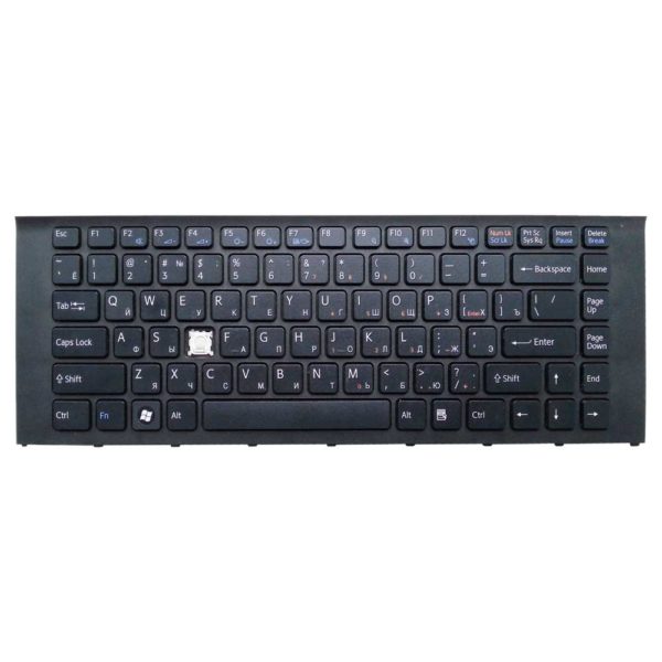 Клавиатура для ноутбука Sony Vaio VPCEA, VPC-EA Original Оригинал, Black Черная (148792071, 012-104A-3201-A) Уценка!