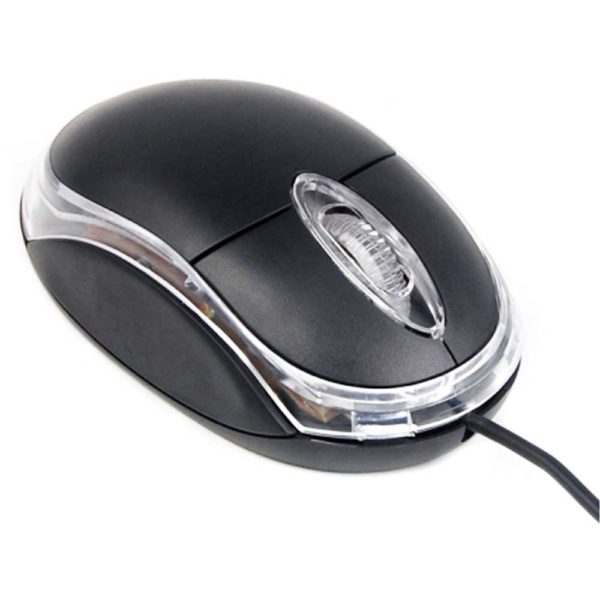 Мышь USB Perfeo GLOW PF-010 Black Черный, Подсветка, 800 dpi (PF-010-OP-B)