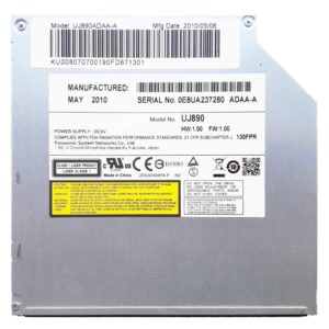 Привод для ноутбука DVD+/-RW MATSHITA PANASONIC UJ890 SATA 12.7 мм без панели (UJ890ADAA-A)