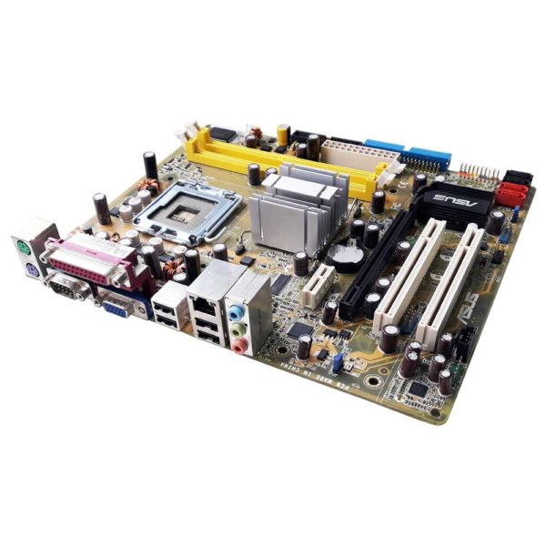 Материнская плата Asus P5L-MX Intel 945G, 1xLGA775, 2xDDR2 DIMM, 1xPCI-E x16, встроенный звук: HDA, 5.1, встроенная графика, Ethernet: 1000 Мбит/с, форм-фактор microATX