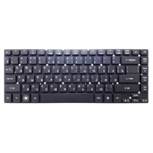 Клавиатура для ноутбука Acer Aspire ES1-511, ES1-520, E1-410, E1-410G, E1-422, E1-422G, E1-432, E5-411, ES1-421, ES1-431, 3830, 4830 Black Черная (V121602ES2)