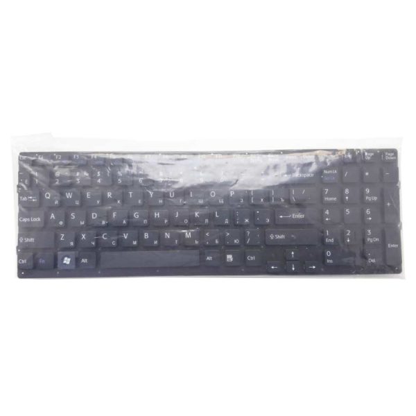 Клавиатура для ноутбука Sony Vaio VPC-EB, VPCEB Black Черная, без рамки (148792871, MP-09L23SU-886, 550102M14-515-G)