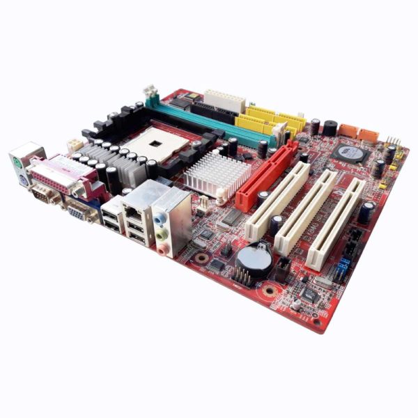 Материнская плата MSI K8MM3-V Socket754, VIA K8M800, 2xDDR PC-3200, AGP + SVGA, LAN, SATA, RAID, MicroATX (MS-7181 VER:2.0, K8MM3 H)