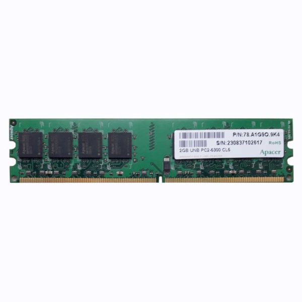 Модуль памяти DDR2 2 ГБ PC2-5300 667 Mhz Apacer (78.A1G9O.9K4)