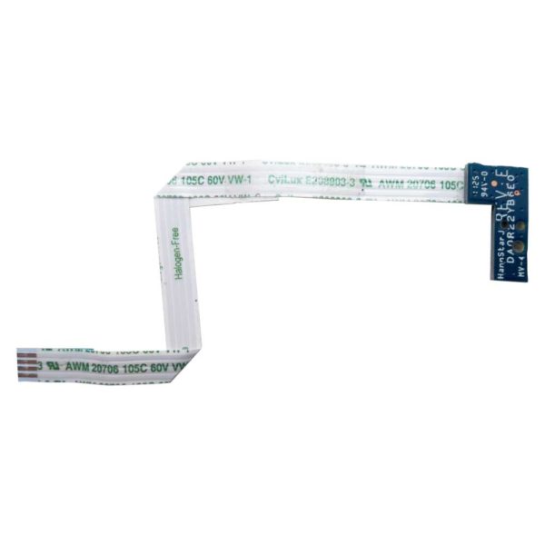 Плата LED индикации со шлейфом 4-pin 93x5 мм для ноутбука HP Pavilion g6-1000, g6-1xxx, g7-1000, g7-1xxx (DA0R22YB6E0, 36R22LB0010)