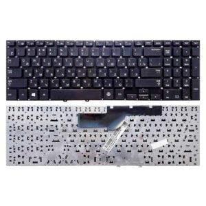Клавиатура для ноутбука Samsung NP270E5E, NP350E5C, NP350V5C, NP355E5C Black Черная, без рамки (OEM)