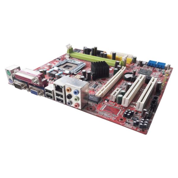 Материнская плата MSI MS-7173 RC410M2-L LGA775 ATI Radeon XPRESS 200 2xDDR2 PCI-Ex16 + SVGA, PCI-Ex1, 2xPCI, LAN, 4xSATA, 1xIDE, 1xFDD, MicroATX