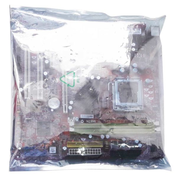 Материнская плата MSI MS-7173 RC410M2-L LGA775 ATI Radeon XPRESS 200 2xDDR2 PCI-Ex16 + SVGA, PCI-Ex1, 2xPCI, LAN, 4xSATA, 1xIDE, 1xFDD, MicroATX