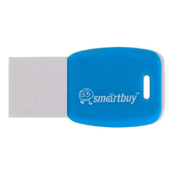 Флеш-накопитель 8 ГБ USB 2.0 SmartBuy Cobra Blue Синий (SB8GBCR-B)