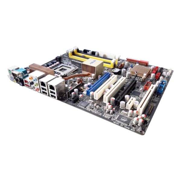 Материнская плата Asus P5B Premium LGA775 Intel P965 4xDDR PC6400 2xPCI-E x16, 1xPCI-E x1, 3xPCI, Ethernet: 2xLAN 1000 Мбит/с, 6xSATA, eSATA, 8xUSB, IEEE1394a, IDE, FDD, Аудио: 7.1, ATX