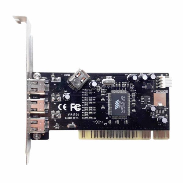 Контроллер PCI IEEE 1394 3 + 1 port OEM (VT6306, VIA1394 030401 REV:1.1)