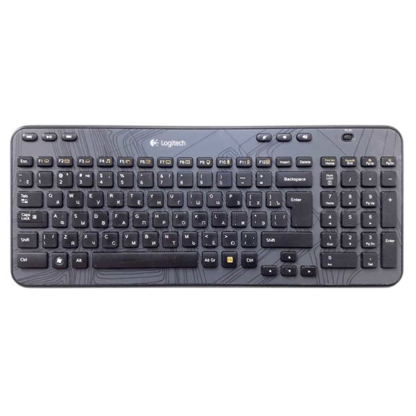 Клавиатура беспроводная Logitech K360 Black Черная (Y-R0017, 820-003482) Б/У