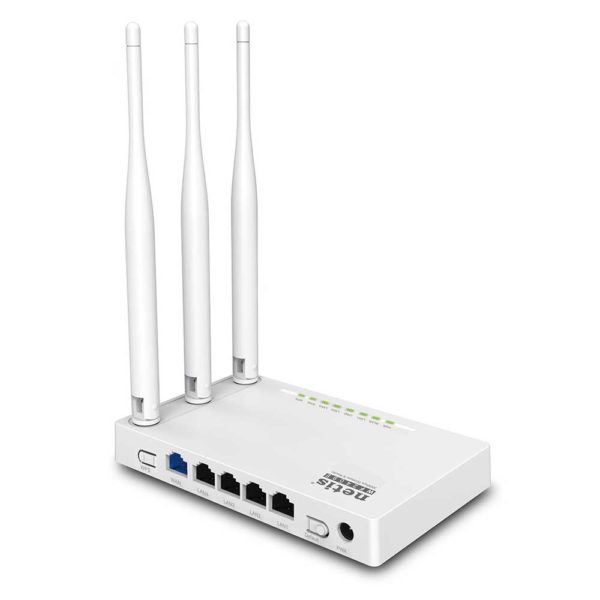 Роутер Netis WF2409E Wi-Fi точка доступа, 802.11n, 300 Мбит/с, маршрутизатор, коммутатор 4xLAN, 3 антенны
