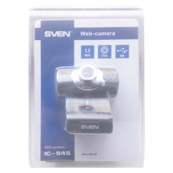 Веб-камера Sven IC-545 1.3 МПикс 1280x1024 USB микрофон