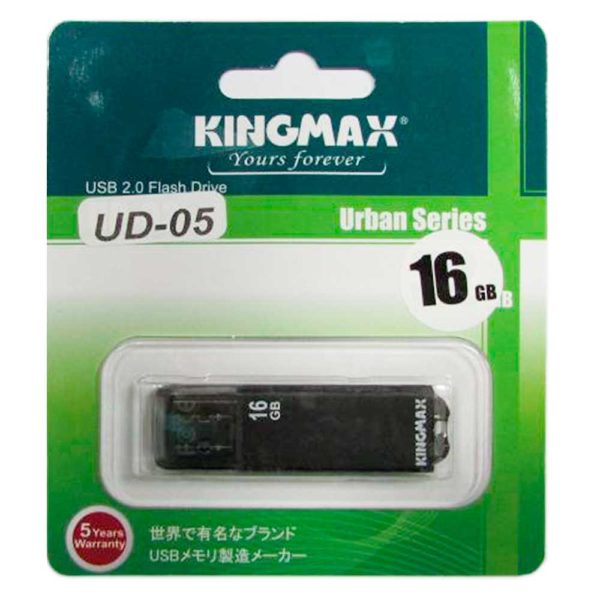 Флеш-накопитель 16 ГБ USB 2.0 Kingmax UD-05 Black Черный