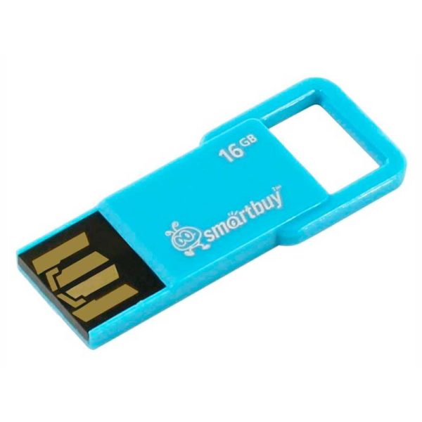 Флеш-накопитель 16 ГБ USB 2.0 SmartBuy BIZ Blue Синий