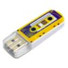 Флеш-накопитель 16 ГБ USB 2.0 VERBATIM Mini Cassette Edition Yellow Желтый
