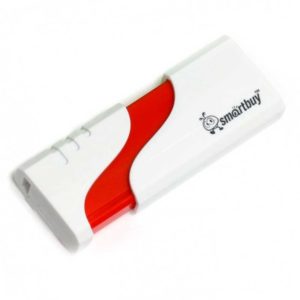 Флеш-накопитель 32 ГБ USB 2.0 SmartBuy Hatch White Белый