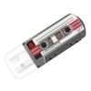 Флеш-накопитель 32 ГБ USB 2.0 VERBATIM Mini Cassette Edition Black Черный
