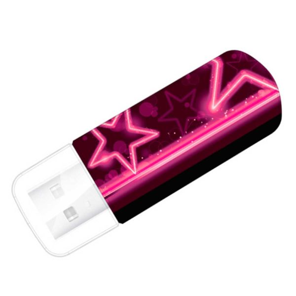 Флеш-накопитель 32 ГБ USB 2.0 VERBATIM Mini Neon Edition Pink Розовый