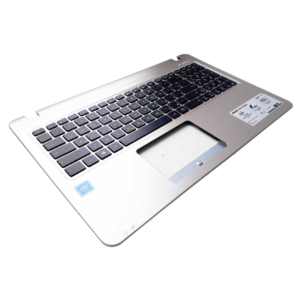 Верхняя часть корпуса с клавиатурой для ноутбука Asus X540, R540, R540S,  R540SA, X540S, X540SA без тачпада (13NB0B01AP0301, 11511669-00, MP-13K9,  MP-13K93SU-G50, 0KNB0-610TRU00) Запчасти для ноутбуков. Фирма 