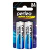 Батарея AA Perfeo LR6/2BL mini, Алкалиновая, 2 штуки в упаковке (LR6/2BL mini)