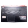 Верхняя часть корпуса с клавиатурой и подсветкой для ноутбука MSI GE62 2QC Apache (E2P-6J10214-Y31, E2P-6J102XX-Y31, V143422AK1 UK 09JM0030)